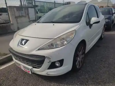 Sloopvoertuig PEUGEOT 207 GT van het jaar 2010 aangedreven 5FX