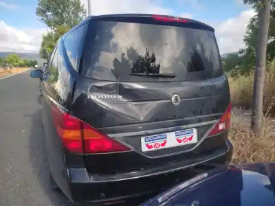Scrapping Vehicle ssangyong rodius i 2.7 xdi of the year 2007 powered d27dt