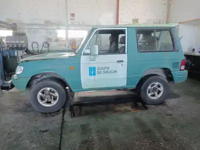 Véhicule à la ferraille hyundai galloper ii (jk-01) 2.5 td intercooler de l'année 2001 alimenté d4bh