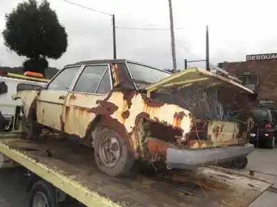 Veicolo di demolizione seat 131 basico dell'anno 1981 alimentato 