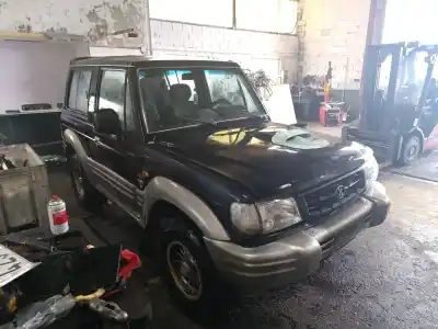 Sloopvoertuig hyundai galloper ii (jk-01) 2.5 td intercooler van het jaar 1999 aangedreven d4bh