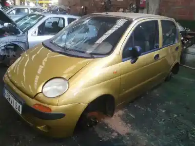 Scrapping Vehicle daewoo matiz 0.8 cat of the year 2000 powered f8cv