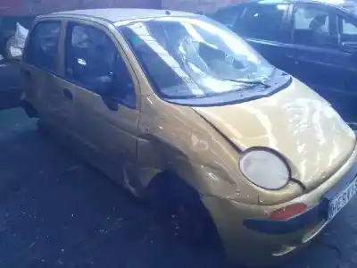 Scrapping Vehicle daewoo matiz 0.8 cat of the year 2000 powered f8cv