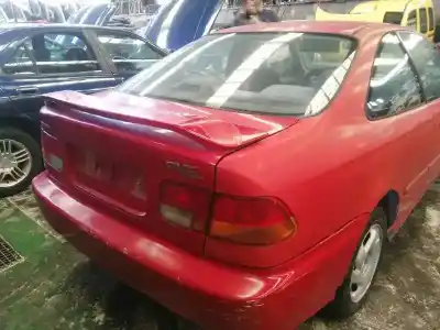 Veicolo di demolizione honda civic coupe (ej6/8) 1.6 sr (ej8) dell'anno 1997 alimentato d16y8