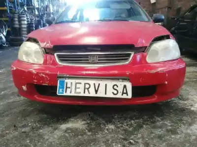 Veicolo di demolizione honda civic coupe (ej6/8) 1.6 sr (ej8) dell'anno 1997 alimentato d16y8