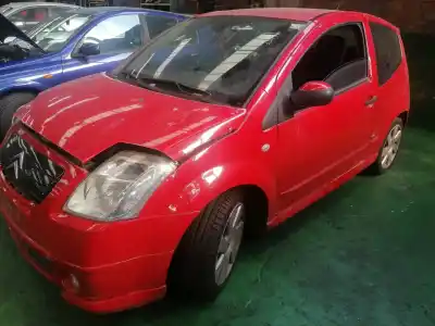 Veículo de Sucata citroen c2 1.6 16v hdi fap do ano 2007 alimentado 9hz