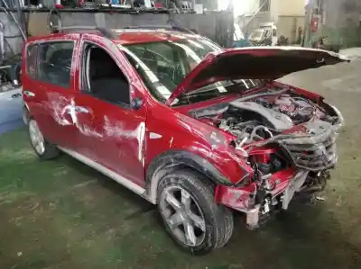 Veículo de Sucata dacia sandero stepway do ano 2012 alimentado k9k892