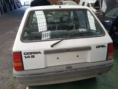 Vehicul casat opel corsa a 1.4 cat (l48) 82 cv / 60 kw al anului 1990 alimentat 14nv