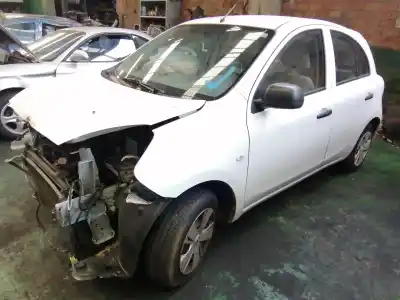 Vehículo de desguace nissan micra (k13) 1.2 cat del año 2015 con motor hr12de