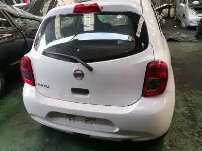 Vehículo de desguace nissan micra (k13) 1.2 cat del año 2015 con motor hr12de