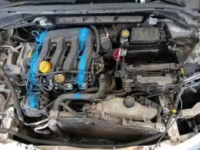 Sloopvoertuig renault modus 1.4 16v van het jaar 2005 aangedreven k4j770