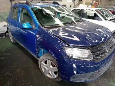 Scrapping Vehicle dacia sandero stepway of the year 2015 powered 