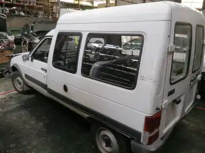 Scrapping Vehicle citroen c15 d of the year 1985 powered 161a