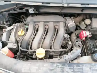 Scrapping Vehicle renault modus dynamique of the year 2006 powered k4j770