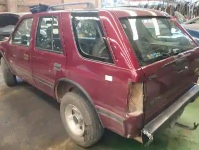 Scrapping Vehicle opel frontera a básico of the year 1992 powered 23dtr