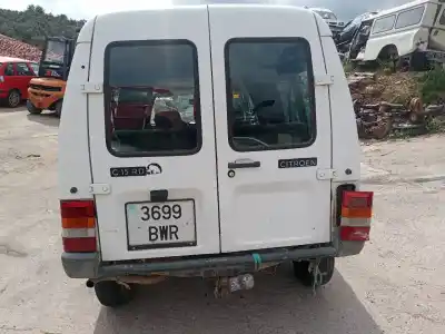 Véhicule à la ferraille citroen c15 rd familiale de l'année 2002 alimenté wjx