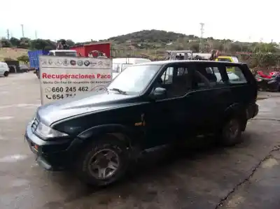 Scrapping Vehicle ssangyong musso 2.9 d of the year 1997 powered 662 om662 Scrapping Vehicle ssangyong musso 2.9 d of the year 1997 powered 662 om662