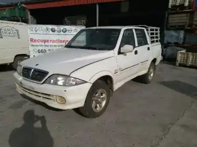 Veicolo di demolizione SSANGYONG MUSSO 662LA 88KW dell'anno 2006 alimentato 662LA