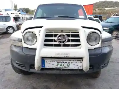 Véhicule à la ferraille ssangyong korando om662la de l'année 1997 alimenté om662la