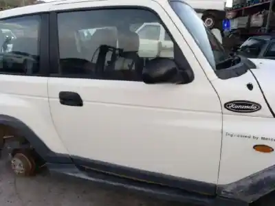 Véhicule à la ferraille ssangyong korando om662la de l'année 1997 alimenté om662la