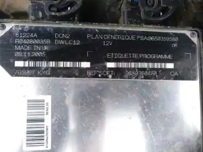 Veículo de Sucata citroen berlingo wjzdw8 do ano 2006 alimentado wjzdw8