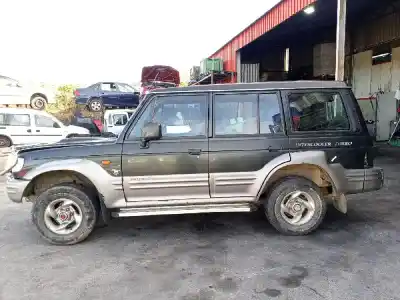 Verschrottungsfahrzeug mitsubishi galloper (jk-01) 2.5 td intercooler des jahres 1998 angetrieben d4bh