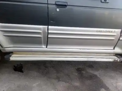 Veículo de Sucata mitsubishi galloper (jk-01) 2.5 td intercooler do ano 2001 alimentado d4bh