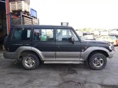 Veículo de Sucata mitsubishi galloper (jk-01) 2.5 td intercooler do ano 2001 alimentado d4bh