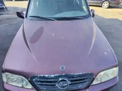 Scrapping Vehicle ssangyong musso 662la 88kw of the year 2001 powered 662la