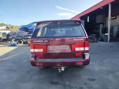 Здавання транспортного засобу ssangyong musso 2.9 d року 2001 потужний 662la