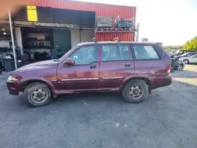 Scrapping Vehicle ssangyong musso 662la 88kw of the year 2001 powered 662la