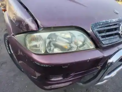 Scrapping Vehicle ssangyong musso 662la 88kw of the year 2001 powered 662la