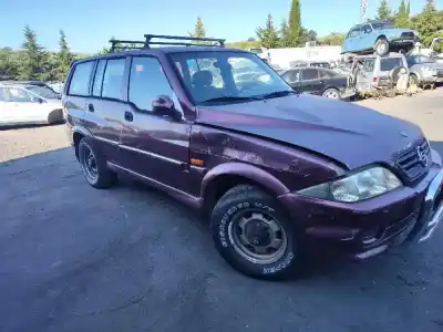 Scrapping Vehicle ssangyong musso 662la 88kw of the year 2001 powered 662la