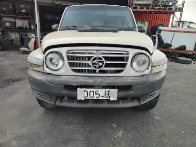 Veículo de Sucata ssangyong korando 662la do ano 0 alimentado 662la