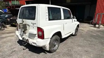 Scrapping Vehicle ssangyong                                          korando (kj)                                                                                                                                                                                                                                               2.3 tdic 4x4 of the year 0 powered om661