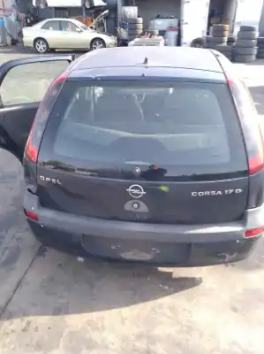 Scrapping Vehicle opel corsa c furgoneta/hatchback (x01) 1.7 di 16v (f08, w5l) of the year 2002 powered y17dtl