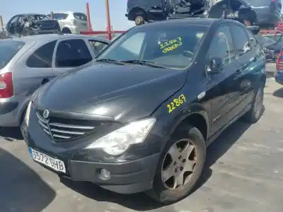 Scrapping Vehicle ssangyong actyon 2.0 td cat of the year 2008 powered d20dt