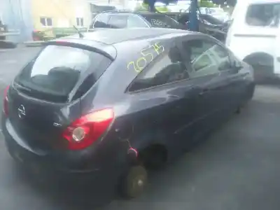 Veicolo di demolizione opel corsa d 1.2 cat (a 12 xer / ldc) dell'anno 2007 alimentato 