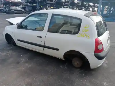 Scrapping Vehicle renault clio ii fase ii (b/cb0) authentique 58 cv / 43 kw of the year 2005 powered d7f 07