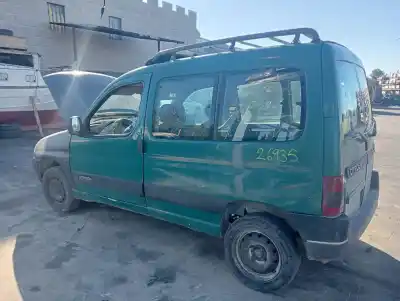 Veículo de Sucata citroen berlingo 1.9 d multispace do ano 1998 alimentado d9b