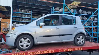 Scrapping Vehicle renault modus dynamique of the year 2005 powered k4jg7