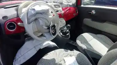 Veículo de Sucata fiat nuova 500 (150) lounge do ano 2008 alimentado 