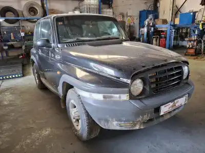 Scrapping Vehicle ssangyong korando 2.9 turbodiesel cat of the year 2004 powered 66 zla