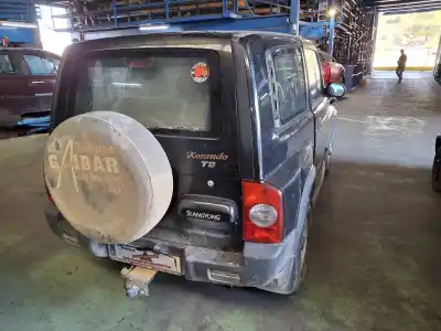 Scrapping Vehicle ssangyong korando 2.9 turbodiesel cat of the year 2004 powered 66 zla