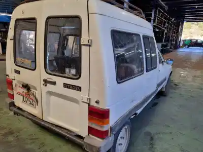 Scrapping Vehicle citroen c15 1.8 diesel (161) of the year 1999 powered 161a