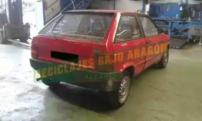 Veículo de Sucata seat ibiza 0.9 do ano 1988 alimentado 146a000