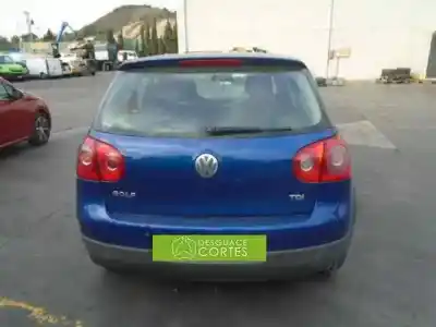 Sloopvoertuig volkswagen golf v (1k1) 1.9 tdi van het jaar 2005 aangedreven bkc