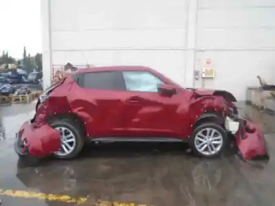 Sloopvoertuig nissan juke (f15e) hra2ddt van het jaar 2017 aangedreven hra2ddt
