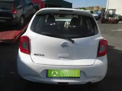 Vehículo de desguace nissan micra (k13) acenta del año 2014 con motor hr12