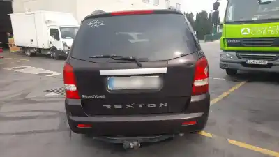 Scrapping Vehicle ssangyong rexton  of the year 2005 powered 